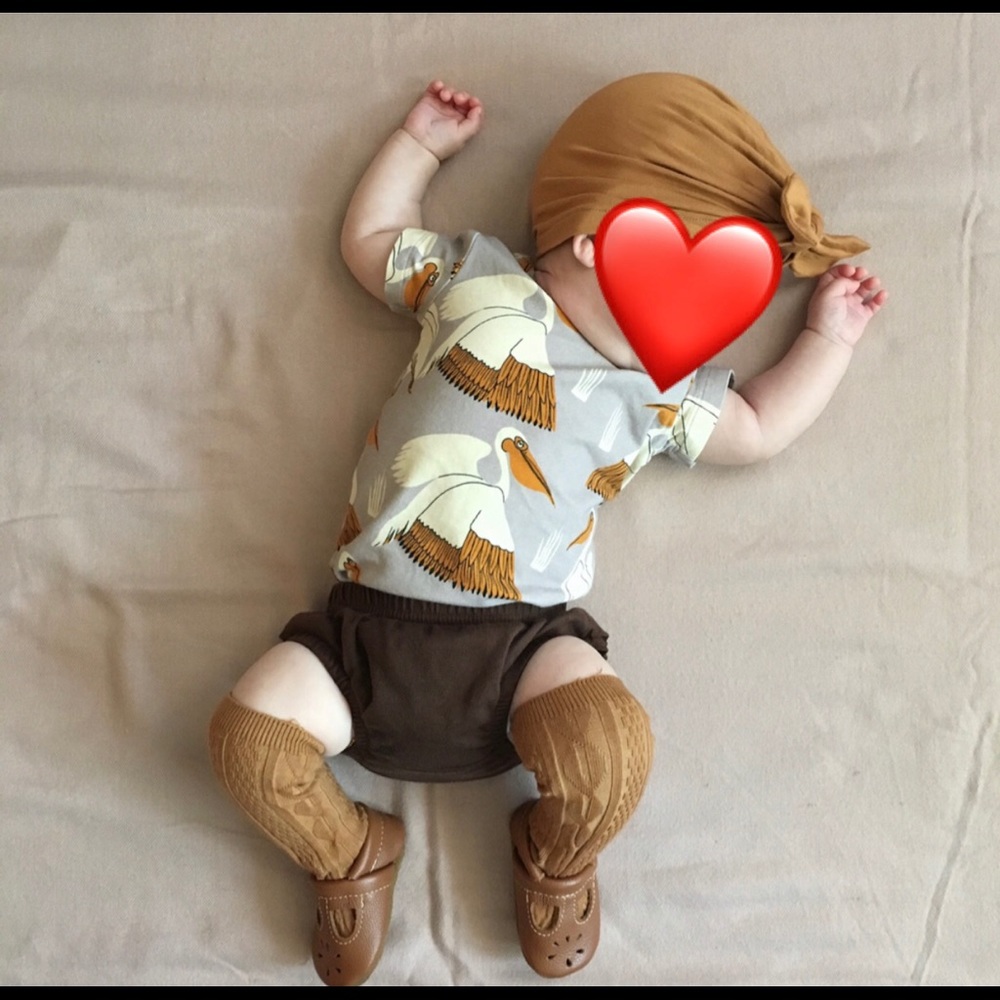 Mini Rodini Pelican Onesie 3-6 Months